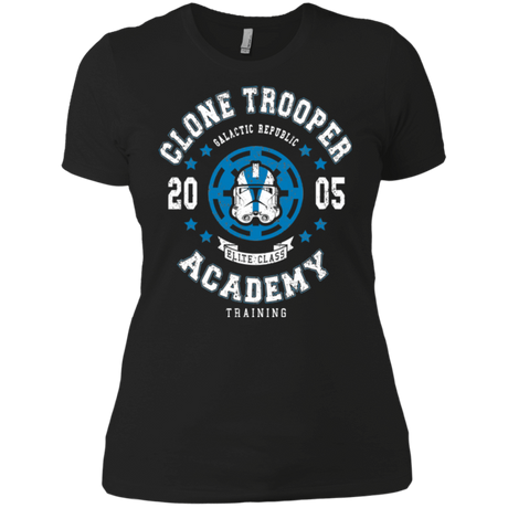 T-Shirts Black / X-Small Clone Trooper Academy 05 Women's Premium T-Shirt