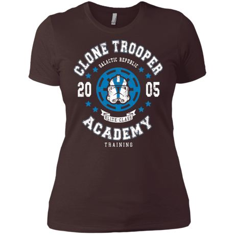T-Shirts Dark Chocolate / X-Small Clone Trooper Academy 05 Women's Premium T-Shirt