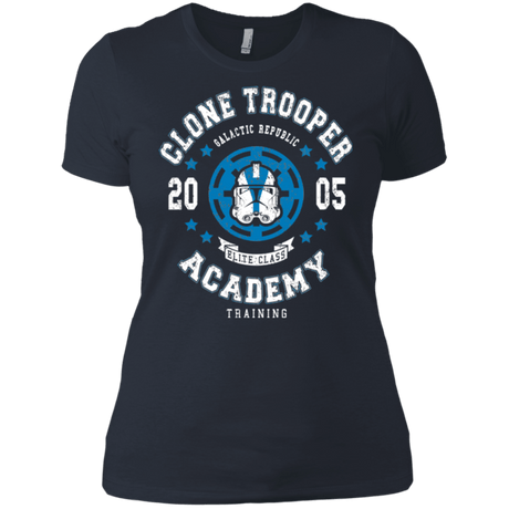 T-Shirts Indigo / X-Small Clone Trooper Academy 05 Women's Premium T-Shirt