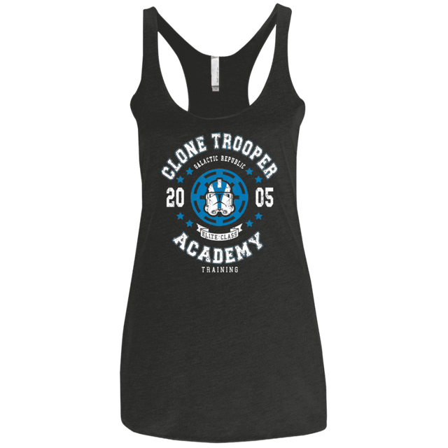 T-Shirts Vintage Black / X-Small Clone Trooper Academy 05 Women's Triblend Racerback Tank