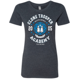 T-Shirts Vintage Navy / Small Clone Trooper Academy 05 Women's Triblend T-Shirt