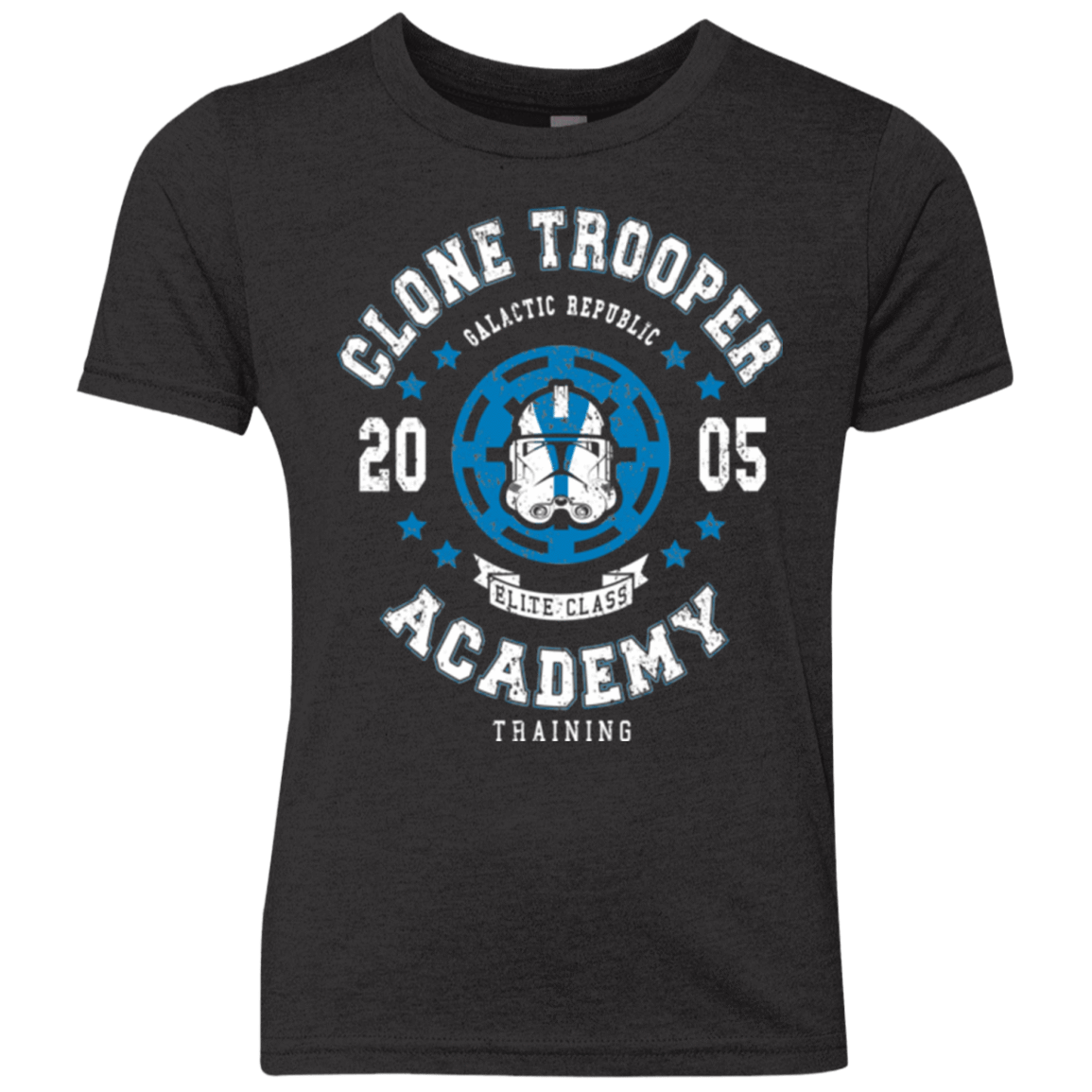 T-Shirts Vintage Black / YXS Clone Trooper Academy 05 Youth Triblend T-Shirt