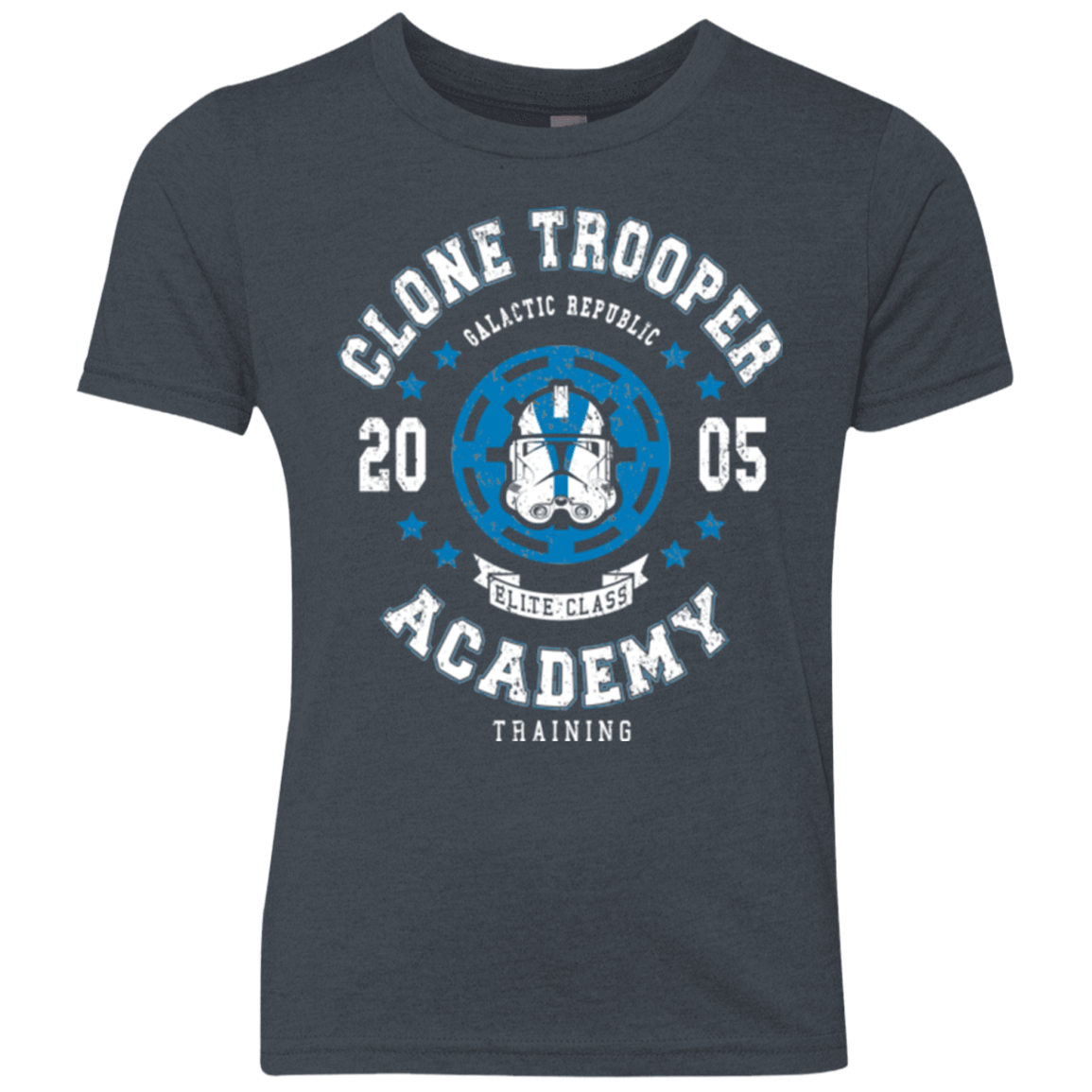 T-Shirts Vintage Navy / YXS Clone Trooper Academy 05 Youth Triblend T-Shirt