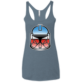 T-Shirts Indigo / X-Small Clone Women's Triblend Racerback Tank