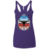 T-Shirts Purple / X-Small Clone Women's Triblend Racerback Tank