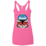 T-Shirts Vintage Pink / X-Small Clone Women's Triblend Racerback Tank