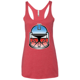 T-Shirts Vintage Red / X-Small Clone Women's Triblend Racerback Tank