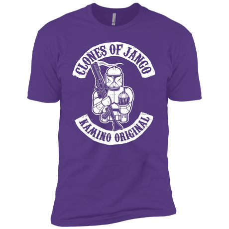 T-Shirts Purple Rush / YXS Clones of Jango Boys Premium T-Shirt