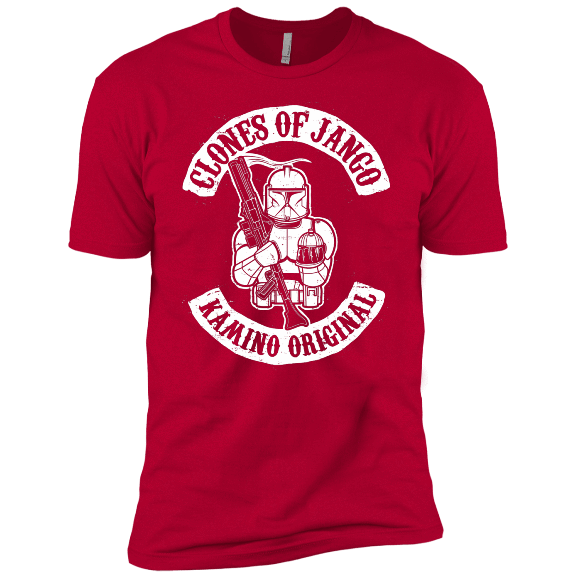 T-Shirts Red / YXS Clones of Jango Boys Premium T-Shirt