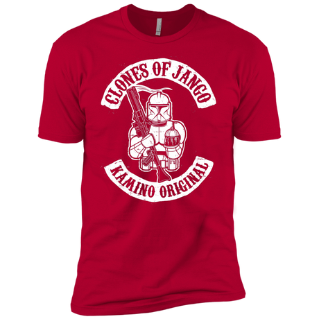 T-Shirts Red / YXS Clones of Jango Boys Premium T-Shirt