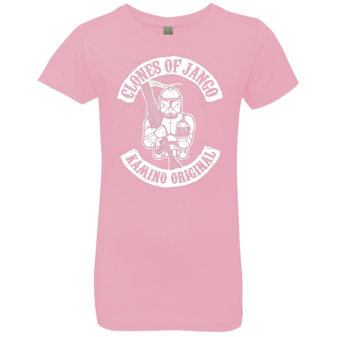 T-Shirts Light Pink / YXS Clones of Jango Girls Premium T-Shirt