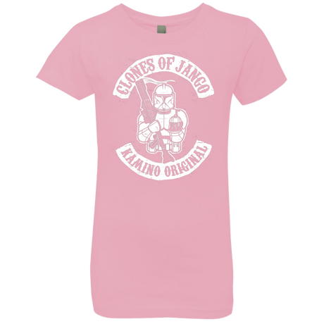 T-Shirts Light Pink / YXS Clones of Jango Girls Premium T-Shirt