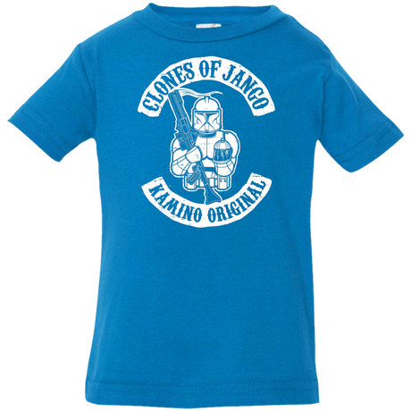 T-Shirts Cobalt / 6 Months Clones of Jango Infant Premium T-Shirt