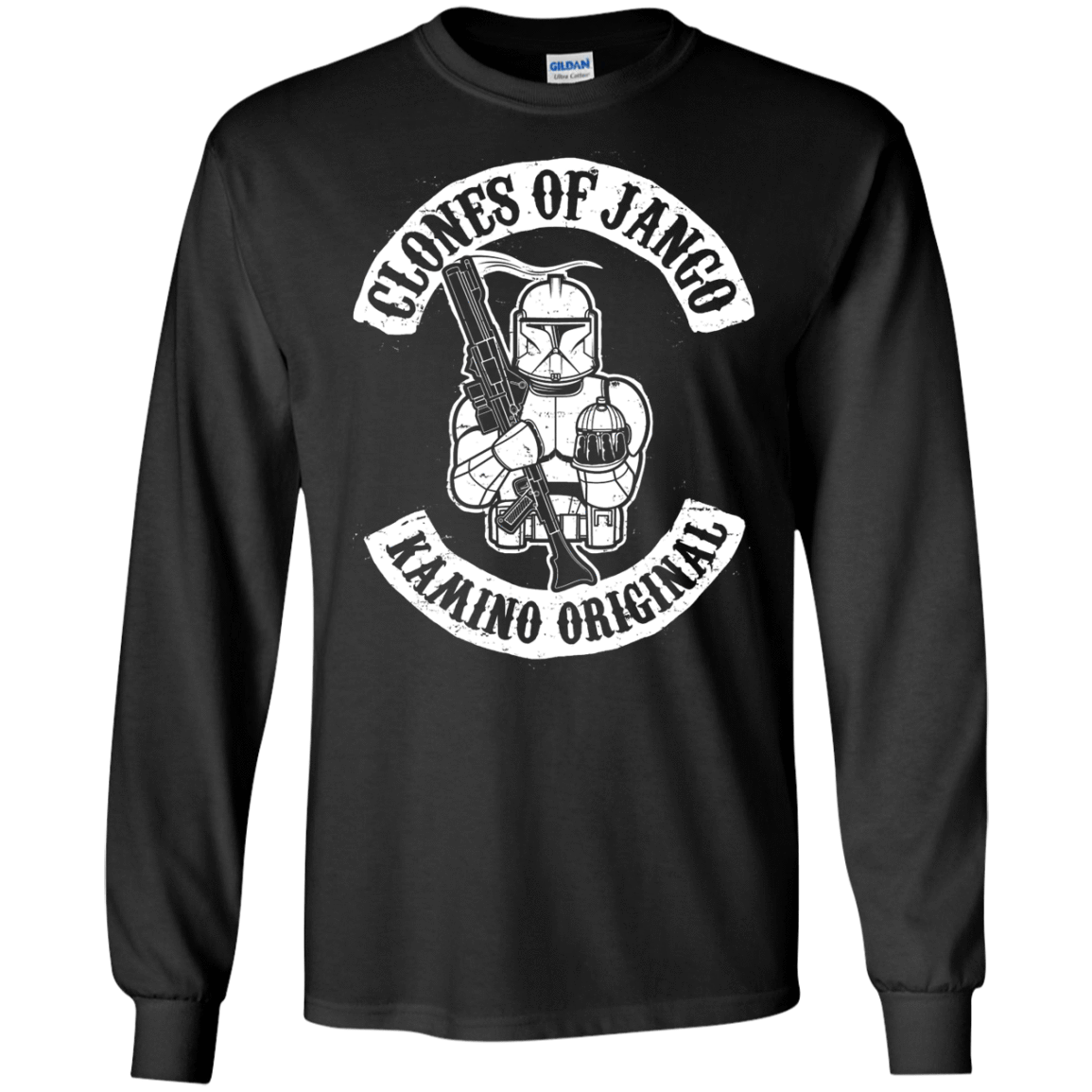 T-Shirts Black / S Clones of Jango Men's Long Sleeve T-Shirt