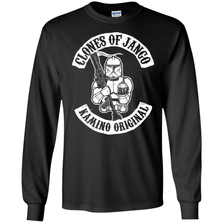 T-Shirts Black / S Clones of Jango Men's Long Sleeve T-Shirt