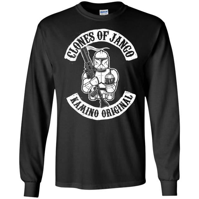 T-Shirts Black / S Clones of Jango Men's Long Sleeve T-Shirt