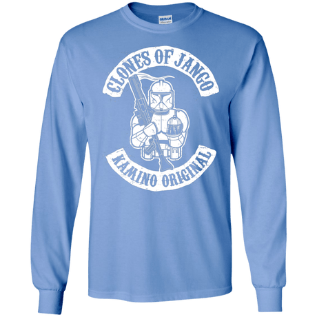 T-Shirts Carolina Blue / S Clones of Jango Men's Long Sleeve T-Shirt