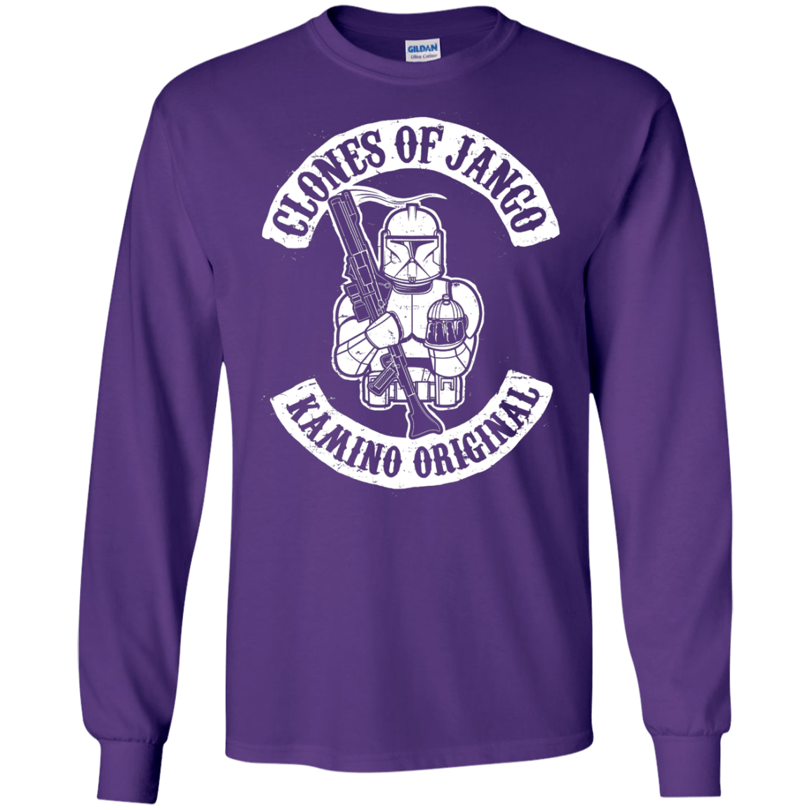 T-Shirts Purple / S Clones of Jango Men's Long Sleeve T-Shirt