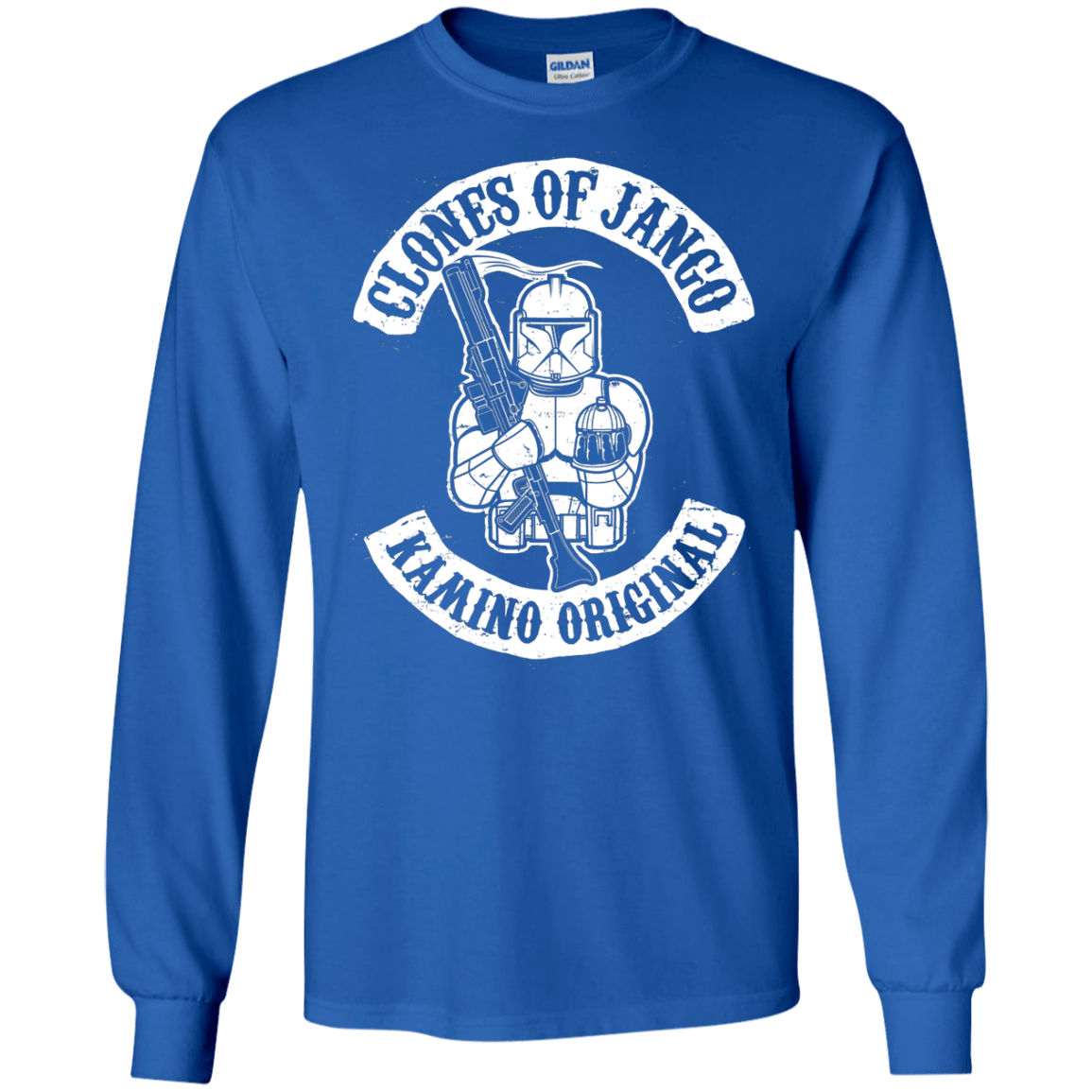 T-Shirts Royal / S Clones of Jango Men's Long Sleeve T-Shirt