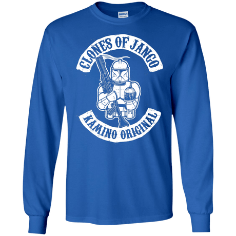 T-Shirts Royal / S Clones of Jango Men's Long Sleeve T-Shirt