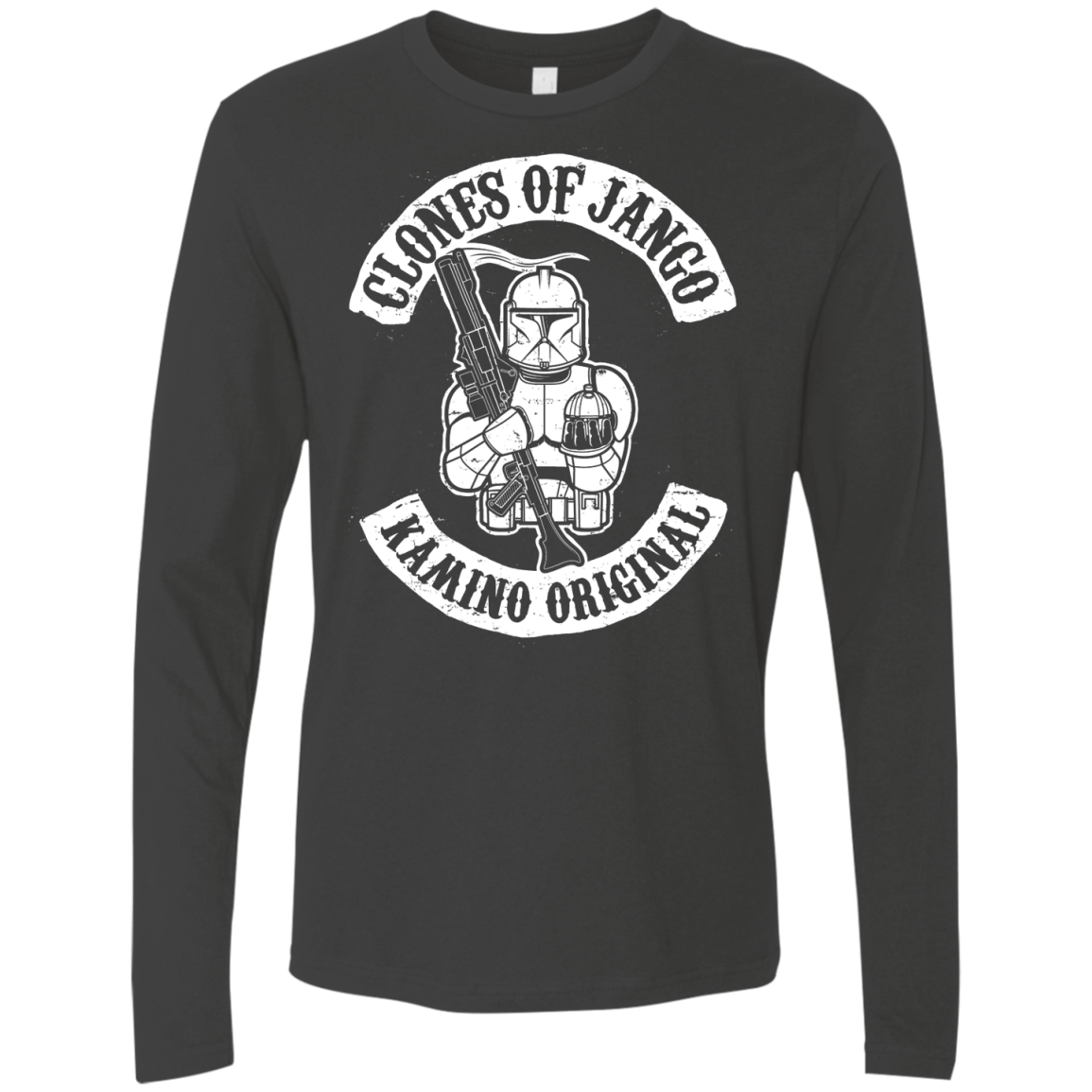 T-Shirts Heavy Metal / S Clones of Jango Men's Premium Long Sleeve