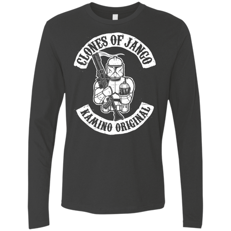 T-Shirts Heavy Metal / S Clones of Jango Men's Premium Long Sleeve