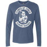 T-Shirts Indigo / S Clones of Jango Men's Premium Long Sleeve