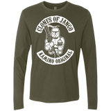 T-Shirts Military Green / S Clones of Jango Men's Premium Long Sleeve