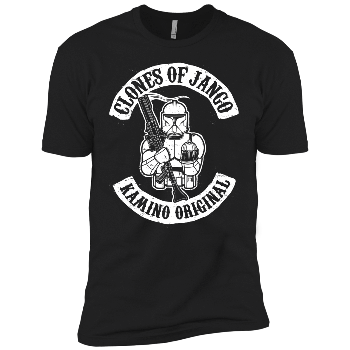 T-Shirts Black / X-Small Clones of Jango Men's Premium T-Shirt