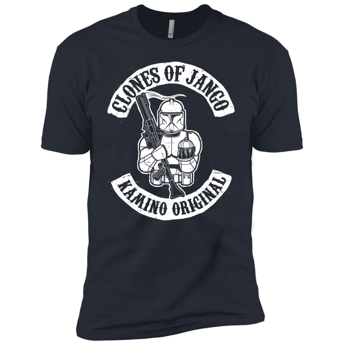 T-Shirts Indigo / X-Small Clones of Jango Men's Premium T-Shirt
