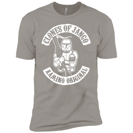 T-Shirts Light Grey / X-Small Clones of Jango Men's Premium T-Shirt