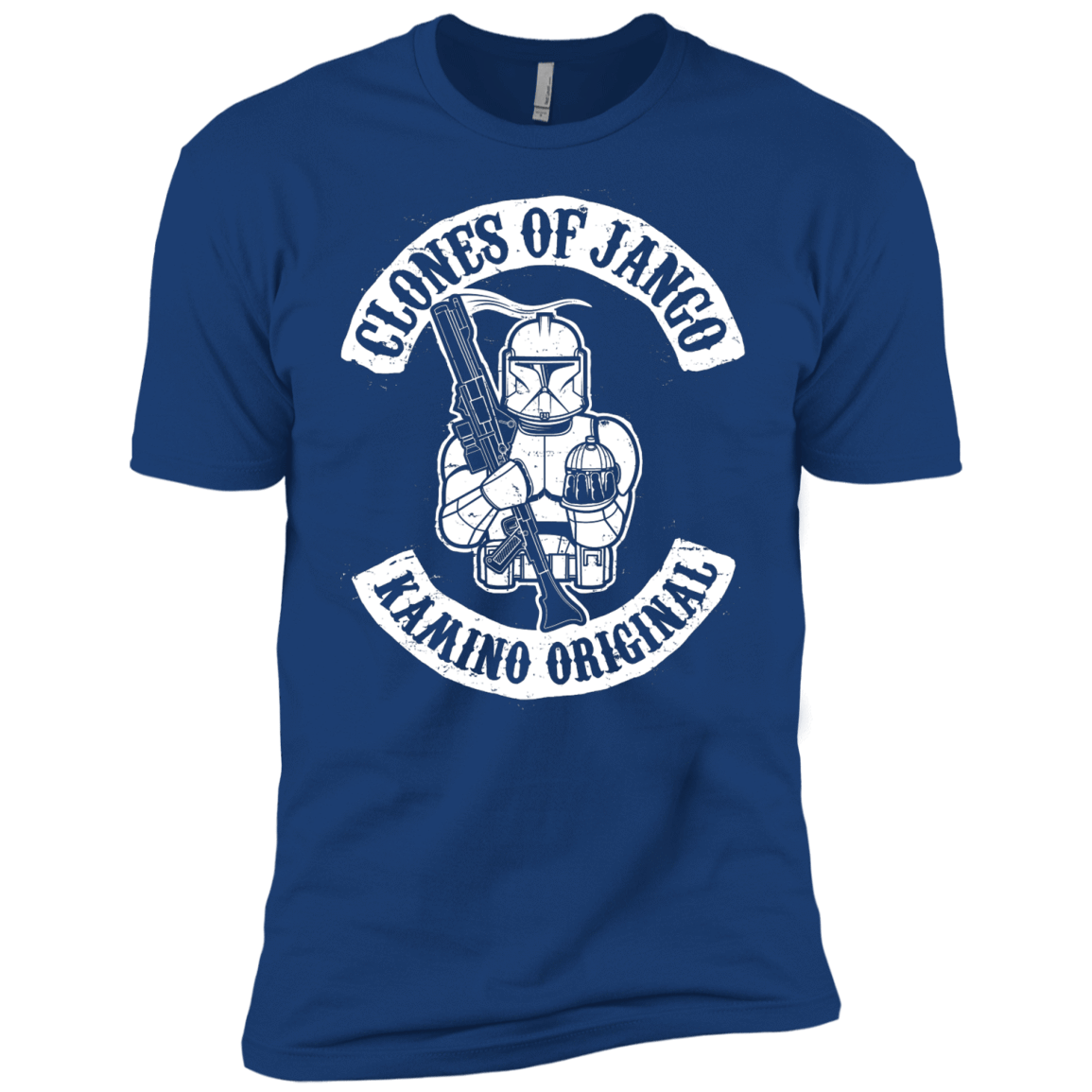 T-Shirts Royal / X-Small Clones of Jango Men's Premium T-Shirt