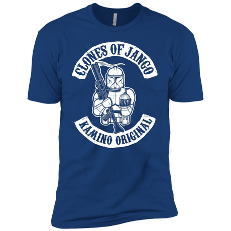 T-Shirts Royal / X-Small Clones of Jango Men's Premium T-Shirt