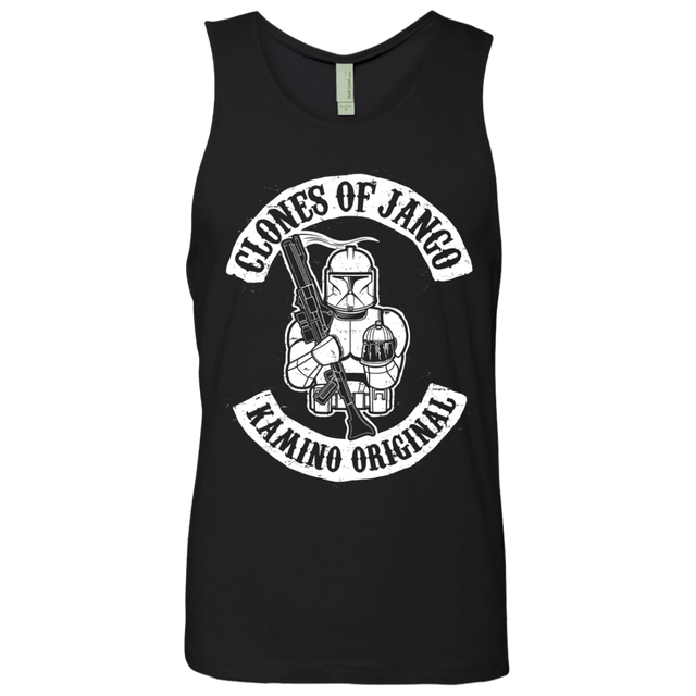 T-Shirts Black / S Clones of Jango Men's Premium Tank Top