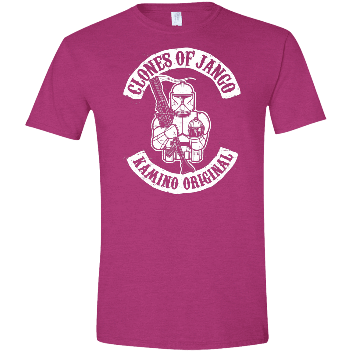 T-Shirts Antique Heliconia / S Clones of Jango Men's Semi-Fitted Softstyle