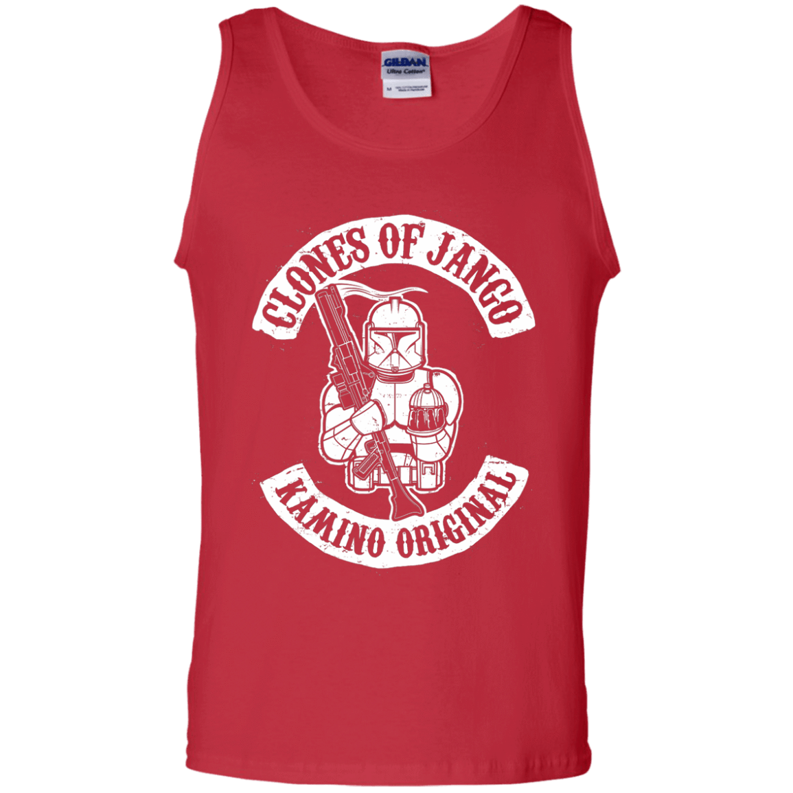 T-Shirts Red / S Clones of Jango Men's Tank Top