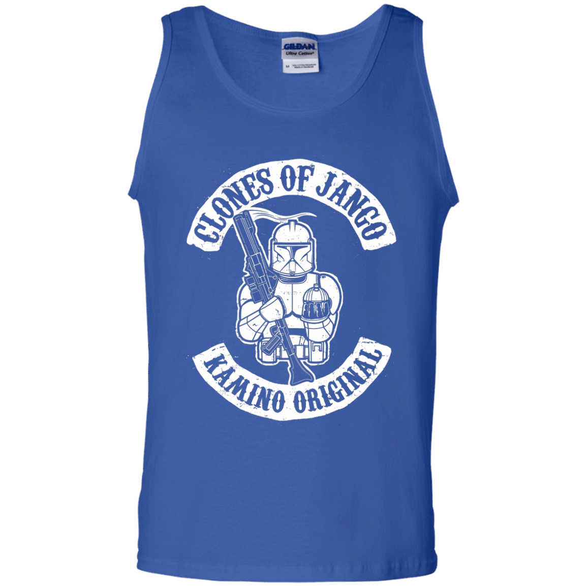T-Shirts Royal / S Clones of Jango Men's Tank Top