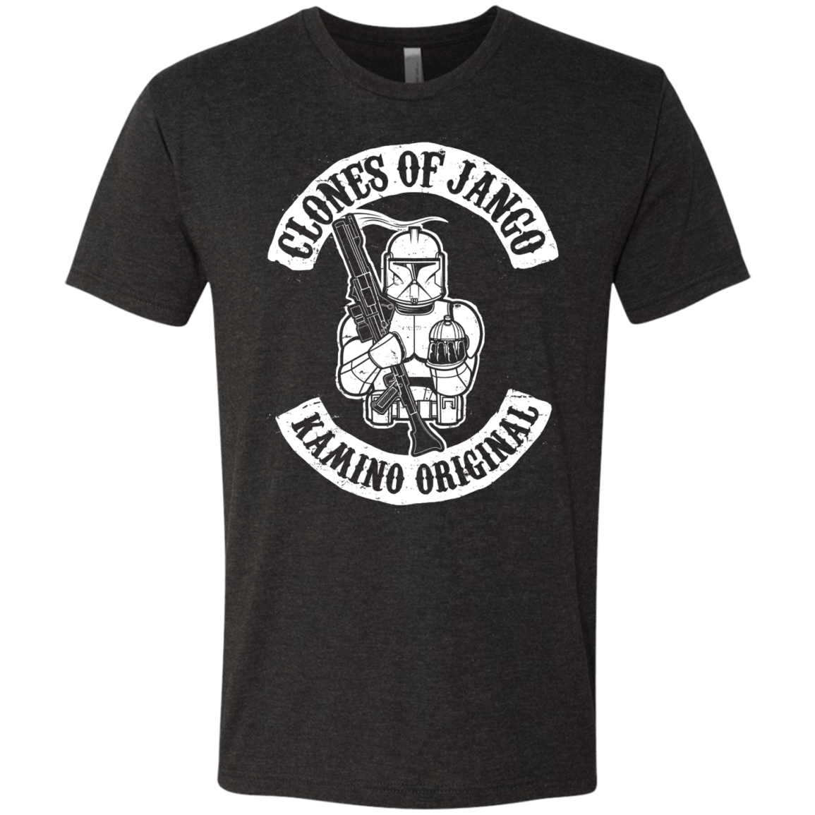 T-Shirts Vintage Black / S Clones of Jango Men's Triblend T-Shirt