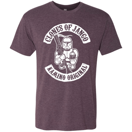 T-Shirts Vintage Purple / S Clones of Jango Men's Triblend T-Shirt