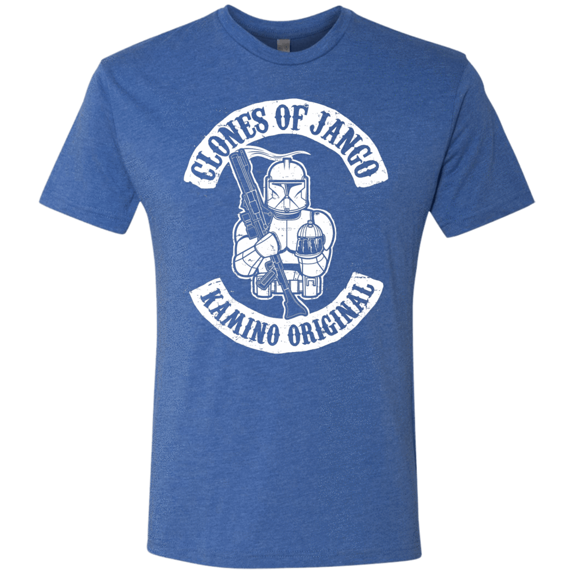 T-Shirts Vintage Royal / S Clones of Jango Men's Triblend T-Shirt