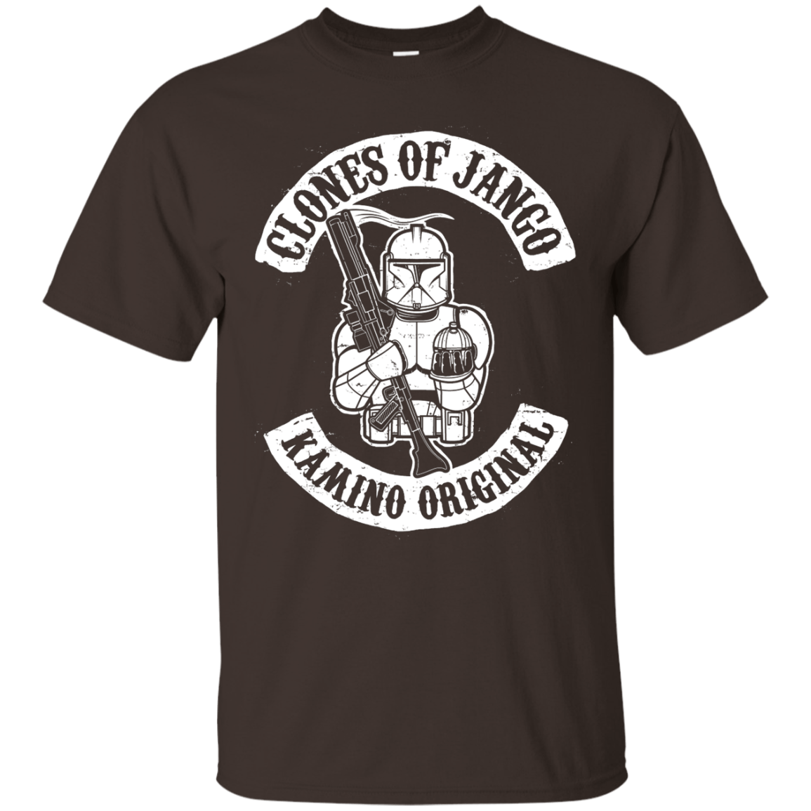 T-Shirts Dark Chocolate / S Clones of Jango T-Shirt