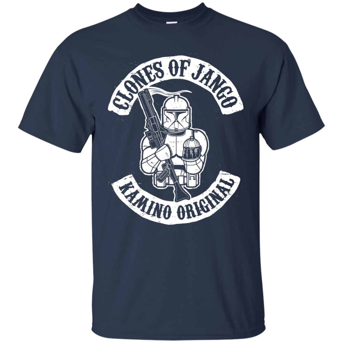 T-Shirts Navy / S Clones of Jango T-Shirt