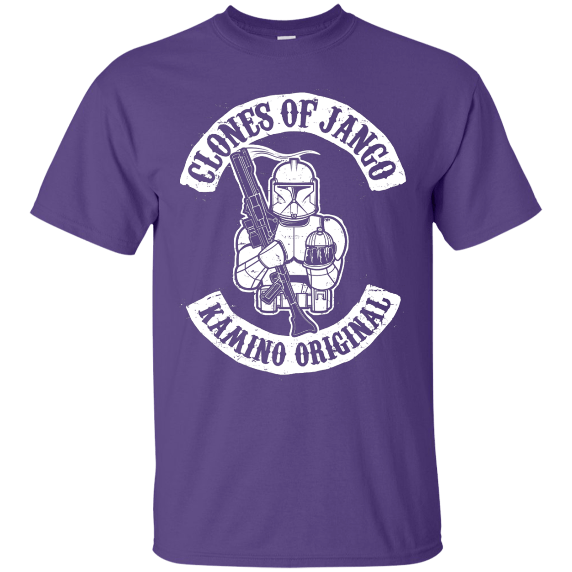 T-Shirts Purple / S Clones of Jango T-Shirt