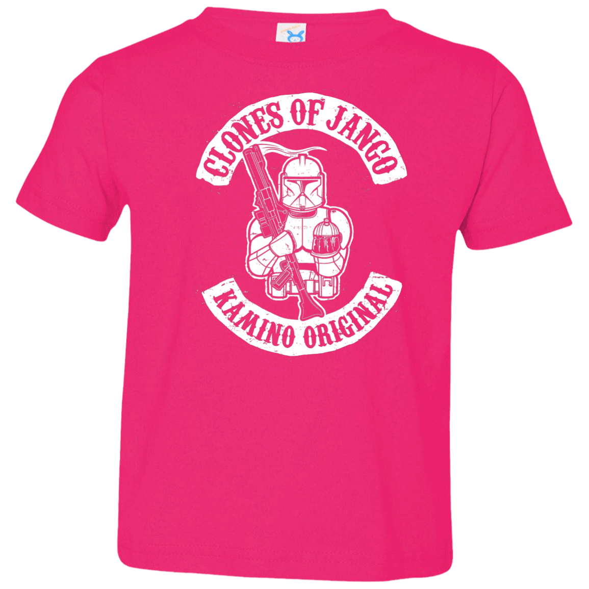 T-Shirts Hot Pink / 2T Clones of Jango Toddler Premium T-Shirt