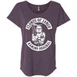 T-Shirts Vintage Purple / X-Small Clones of Jango Triblend Dolman Sleeve