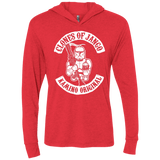 T-Shirts Vintage Red / X-Small Clones of Jango Triblend Long Sleeve Hoodie Tee