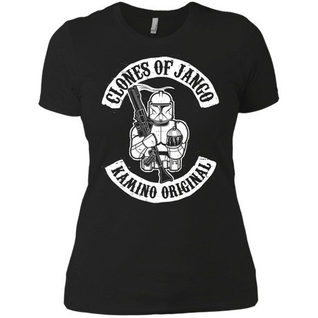 T-Shirts Black / X-Small Clones of Jango Women's Premium T-Shirt