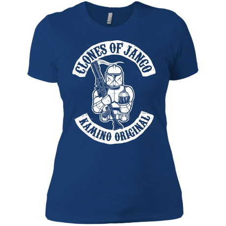T-Shirts Royal / X-Small Clones of Jango Women's Premium T-Shirt