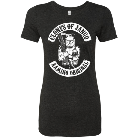 T-Shirts Vintage Black / S Clones of Jango Women's Triblend T-Shirt