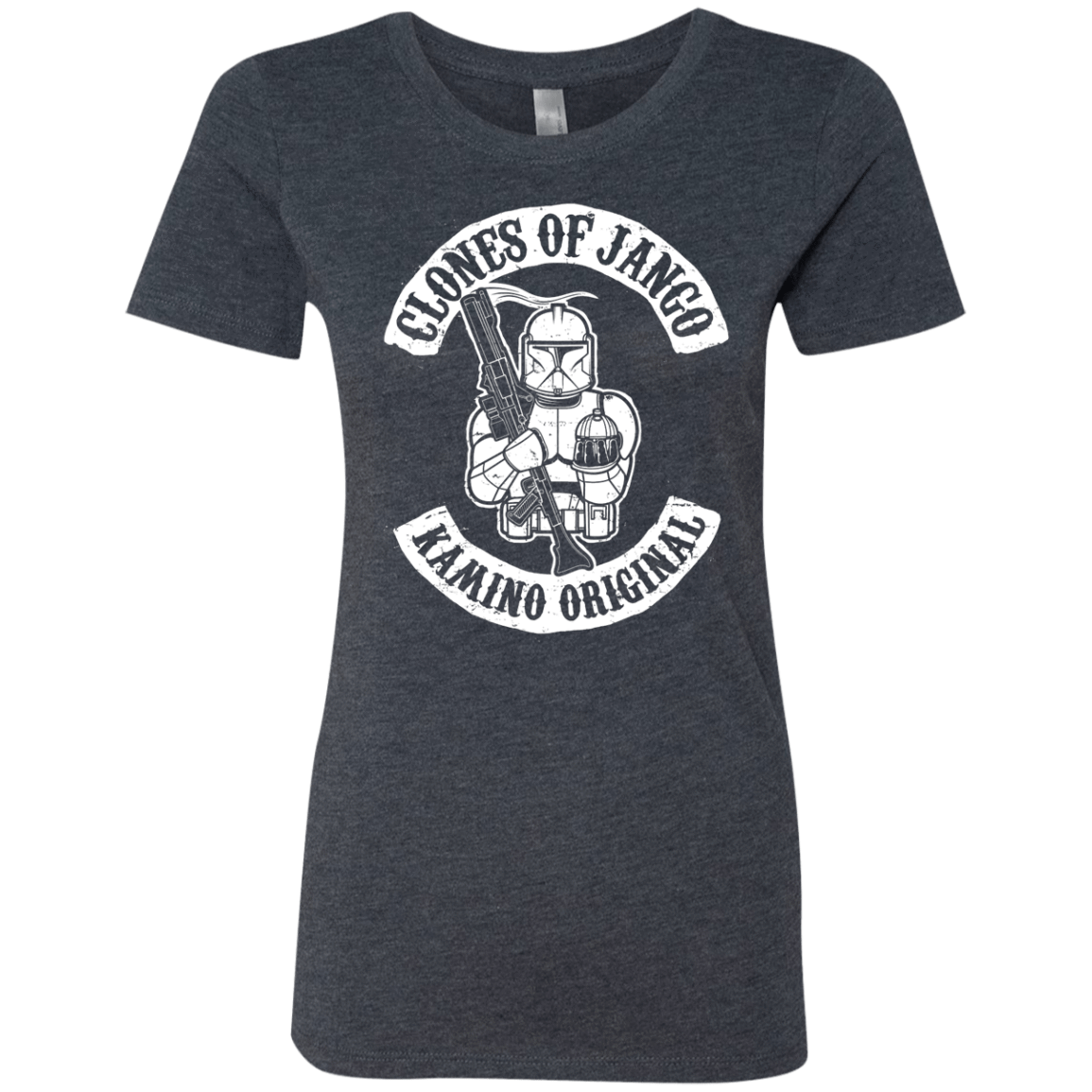 T-Shirts Vintage Navy / S Clones of Jango Women's Triblend T-Shirt
